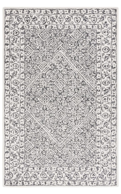 Safavieh Dip Dye Ddy151Z Ivory - Black Area Rug