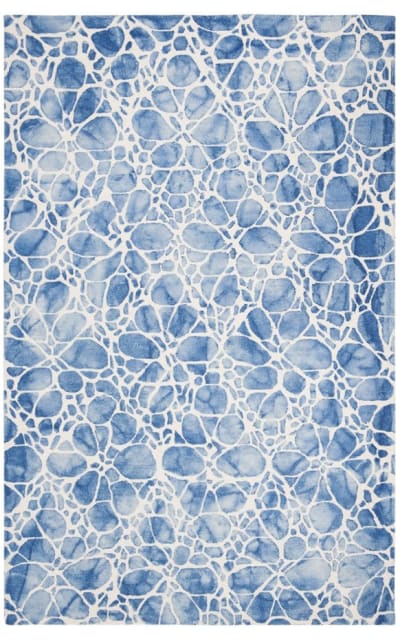 Dip Dye Ddy307m Ivory - Blue Area Rug