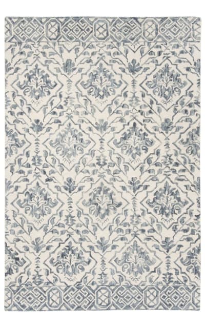 Dip Dye Ddy901m Blue - Ivory Area Rug