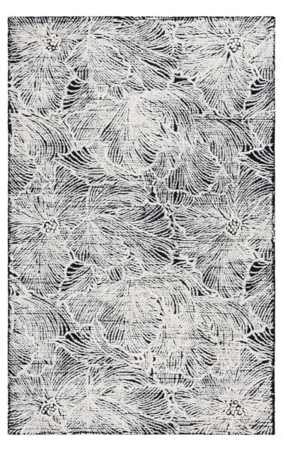 Safavieh Ebony Ebn101Z Black - Ivory Area Rug