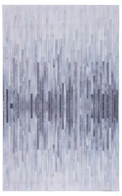 Safavieh Faux Hide FAH510A Ivory - Light Grey Area Rug