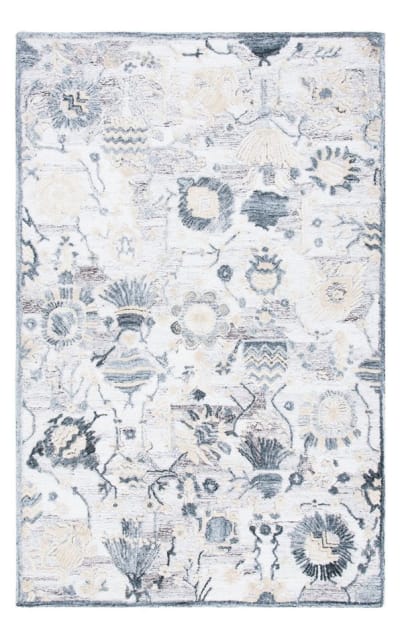 Safavieh Glamour Glm569e Light Brown - Grey Area Rug