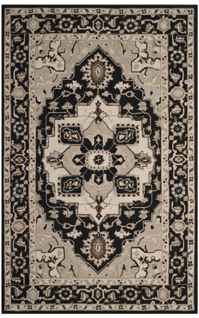 Safavieh Chelsea Hk709f Black - Natural | Rug Studio