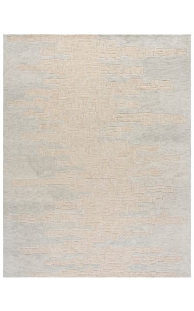 Harvest HVT102P Rust - Grey Area Rug