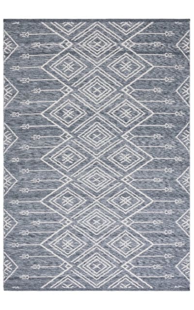 Kilim Klm301f Grey - Ivory Area Rug