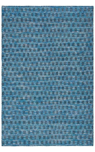 Kilim Klm377m Blue - Black Area Rug