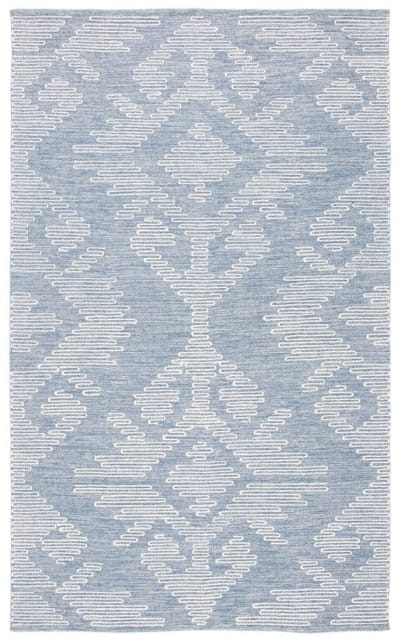 Kilim Klm853m Blue - Ivory Area Rug