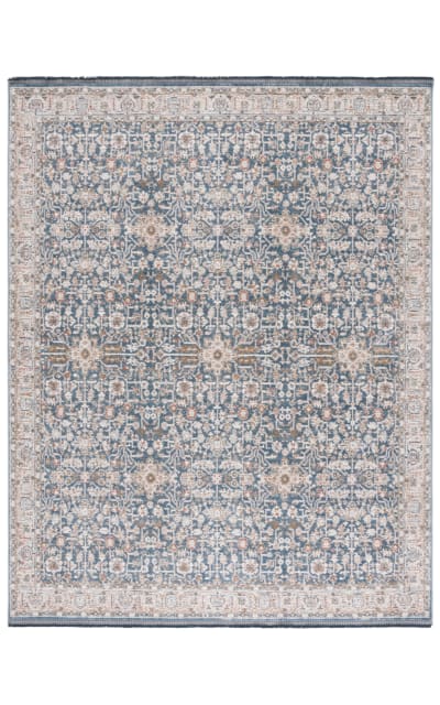 Lauren Ralph Lauren LRL1622L Light Blue - Ivory Area Rug