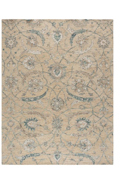 Metro MET235B Beige - Grey Area Rug