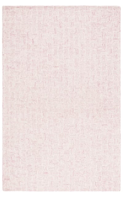 Safavieh Micro-Loop MLP537U Pink - Ivory | Rug Studio