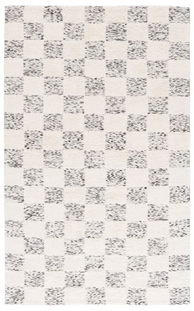 Natura NAT710A Ivory - Black Area Rug