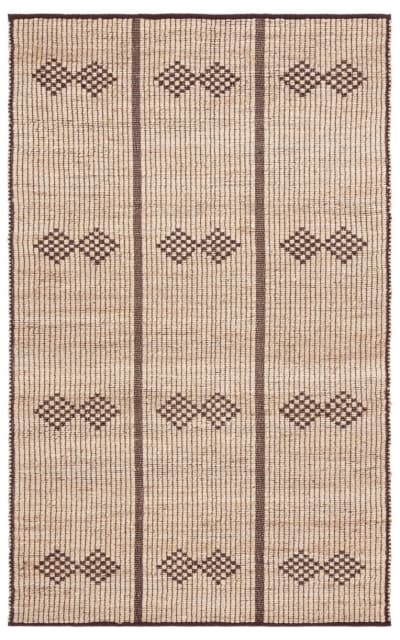 Natural Fiber NF899A Natural - Brown Area Rug