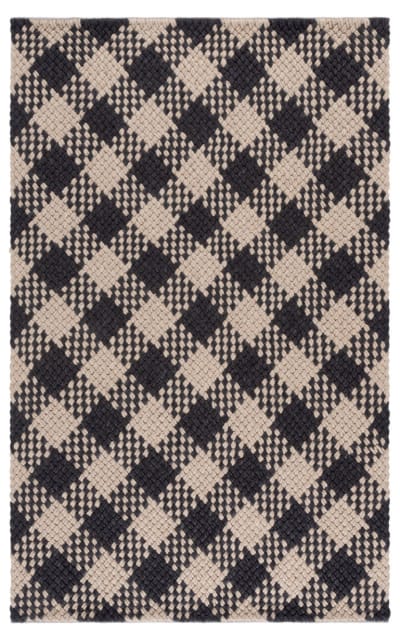 Natural Fiber Couture NFC105Z Black - Beige Area Rug