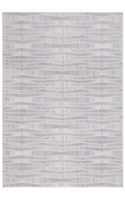 Prestige PTE116B Beige - Blue Area Rug
