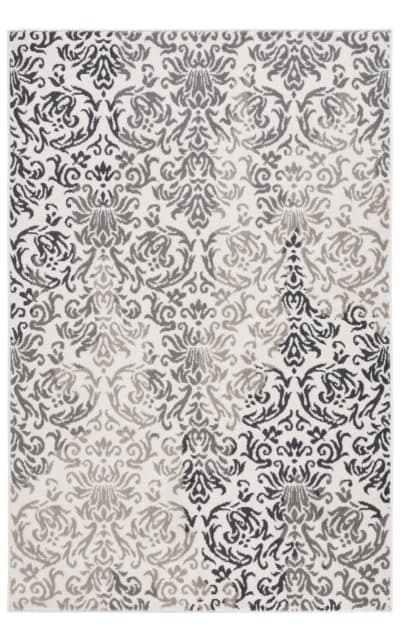 Pyramid PYR210A Ivory Grey - Charcoal Area Rug