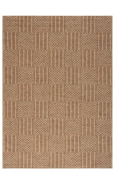 Sisal All-Weather SAW648B Natural - Brown Area Rug