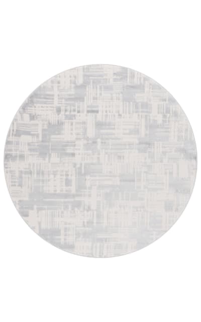 Saylor SAY115G Ivory - Dark Grey Area Rug