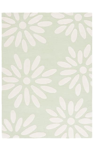 Kids SFK914W Sage - Ivory Area Rug
