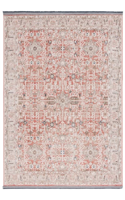 Vivaldi VIV546P Rust - Ivory Area Rug