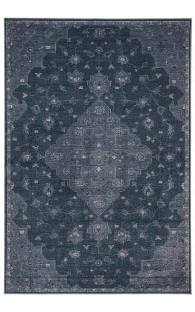 Vintage VTG873-7330 Light Blue - Dark Blue Area Rug