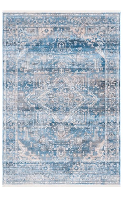 Vintage Persian VTP426N Navy - Ivory Area Rug
