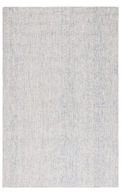 Abstract ABT471M Ivory - Blue Area Rug