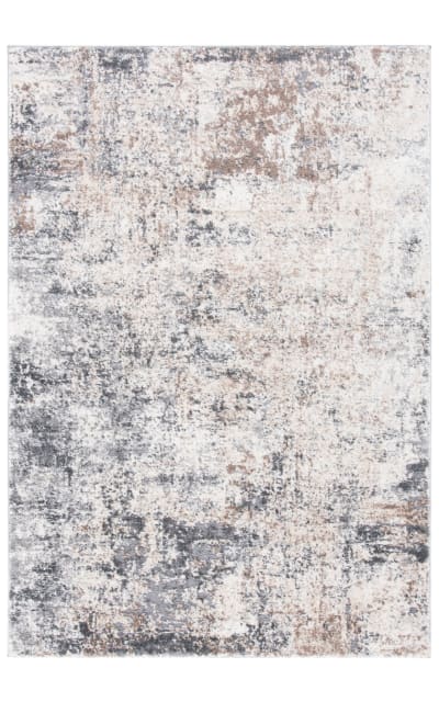 Aston ASN705A Ivory - Grey Area Rug
