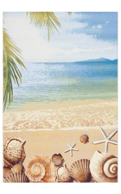 Safavieh Barbados BAR555A Gold - Blue Area Rug