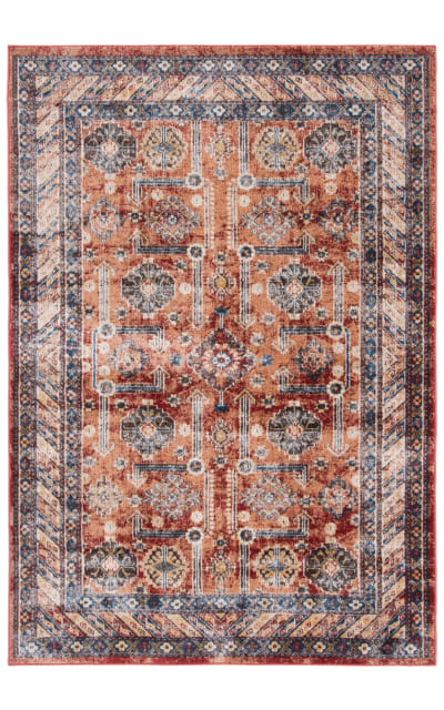 Bijar BIJ653Q Rust - Ivory Area Rug