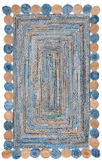 Cape Cod CAP201C Blue - Beige Area Rug