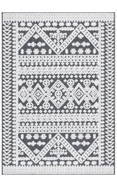 Safavieh Cabana CBN658A Ivory - Grey Area Rug
