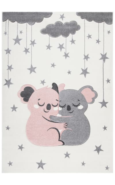 Safavieh Carousel Kids CRK195A Ivory - Pink Area Rug