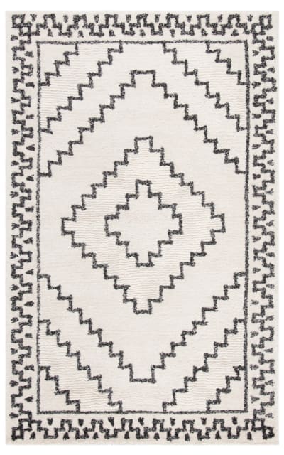 Safavieh Casablanca CSB205Z Ivory - Black Area Rug