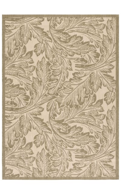 Courtyard CY2996-1E01 Natural - Olive Area Rug