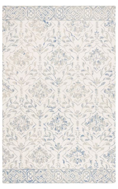 Dip Dye DDY901L Light Blue - Ivory Area Rug