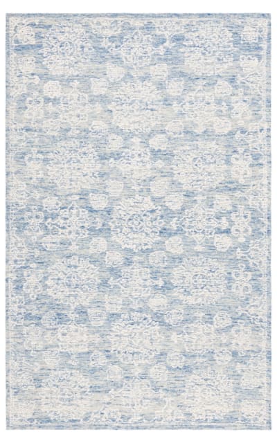Ebony EBN305M Ivory - Blue Area Rug