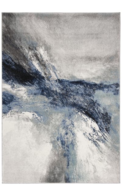Galaxy GAL117M Blue - Grey Area Rug