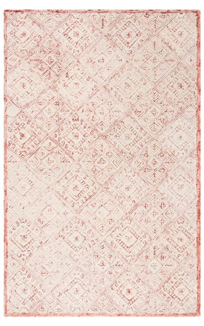 Glamour GLM660U Pink - Ivory Area Rug