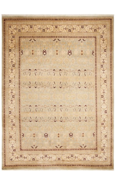 Safavieh Heirloom HL111A Light Blue - Ivory Area Rug