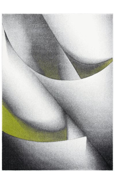 Hollywood HLW716Y Grey - Green Area Rug