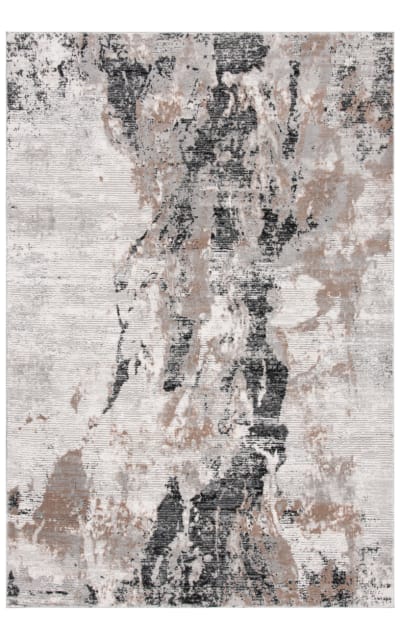 Invista INV696A Ivory - Taupe Area Rug