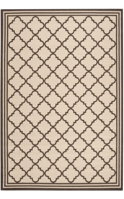 Linden LND121U Creme - Brown Area Rug