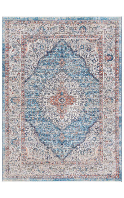 Madison MAD465C Beige - Blue Area Rug