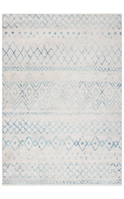 Madison MAD798C Ivory - Aqua Area Rug