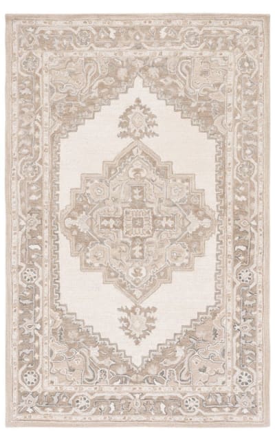 Metro Met615B Ivory - Beige Area Rug