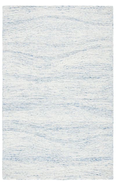Metro Met995L Light Blue - Ivory Area Rug