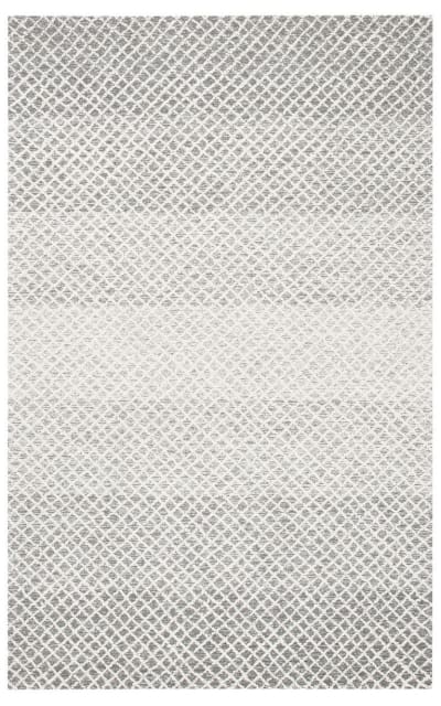 Micro-Loop Mlp353F Grey - Ivory Area Rug