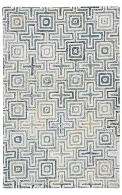 Marquee Mrq113A Ivory - Blue Area Rug