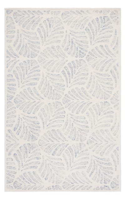 MSR3529M Ivory - Blue Area Rug