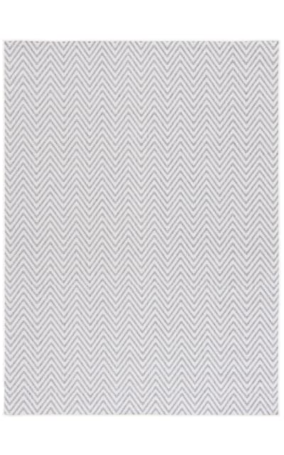 Indoor Outdoor MSRO334A Blue - Creme Area Rug
